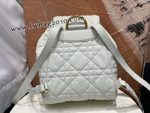 Dior专柜2025早春新款迪奥高仿原单大号Caro双肩背包女士后背包 djfk1821